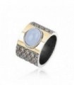 ANILLO SUNFIELD CALCEDONIA AZUL - AN062730/48