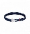 PULSERA TOMMY HILFIGER ACERO Y NYLON HOMBRE - 2790265S