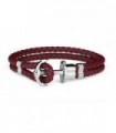 PULSERA PAUL HEWITT ACERO Y PIEL HOMBRE - PH-L-S-DB-L